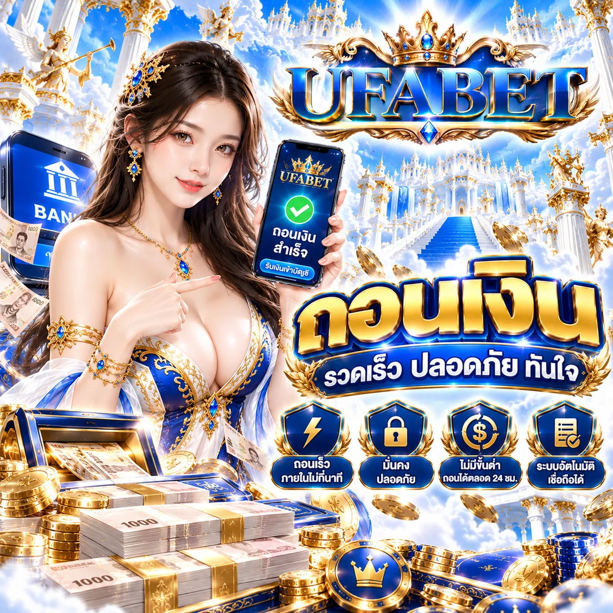 ฝาก ถอน อัตโนมัติ 24 ชั่วโมง 2 วินาทีก็เล่นได้ ไม่ต้องแจ้ง